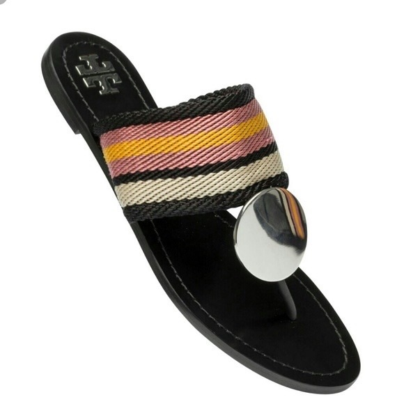 Tory Burch Shoes - Tory Burch Patos Disk Sandals Size 10